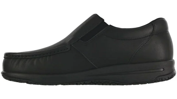 SAS Men's Navigator Non Slip Loafer - Matte Black S - 12
