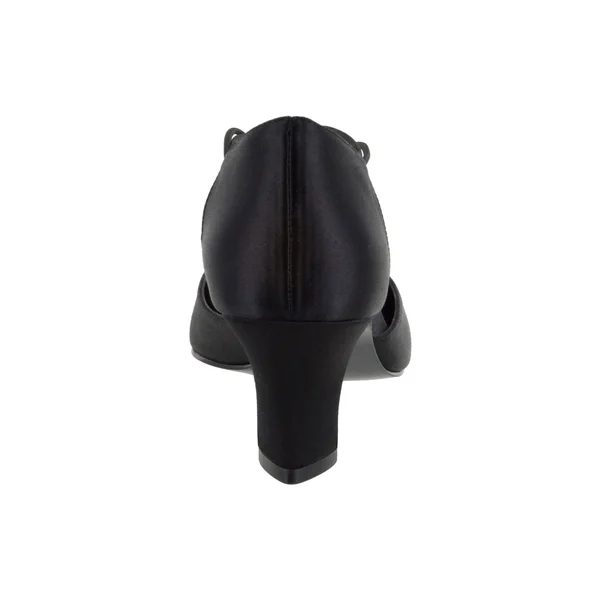 Easy Street Moonlight Pump - Women's - Black Satin