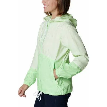 Columbia Flash Forward Windbreaker - Women's Light Lime/Lime Glow - XL