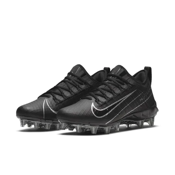 Nike Alpha Huarache 7 Pro Black/Silver Lacrosse Cleats