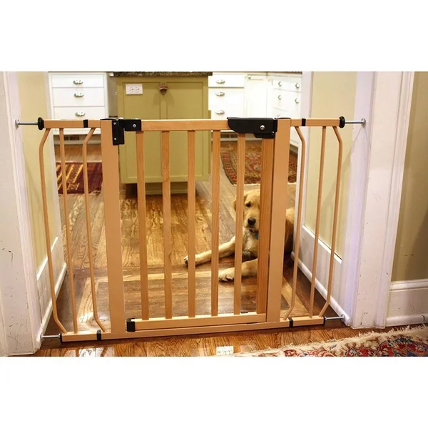 Cardinal Gates Autolock Pressure Mounted Pet GATE; Black
