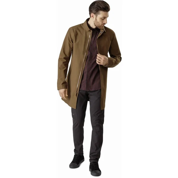 Arc&teryx Keppel Trench Coat Men's (Black II - Small)