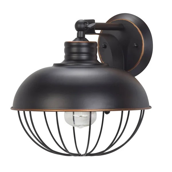 Globe Electric Elior 1-Light Oil Rubbed Bronze Caged Wall Sconce, 65413