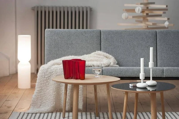 Iittala Nappula Candleholder Set of 2 White