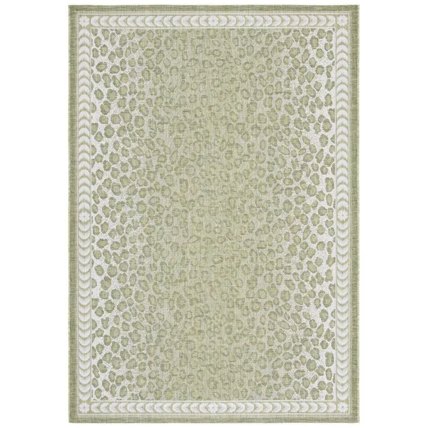 5&3x22 x 7&7x22 Rectangular Area Rug, Green, Safavieh