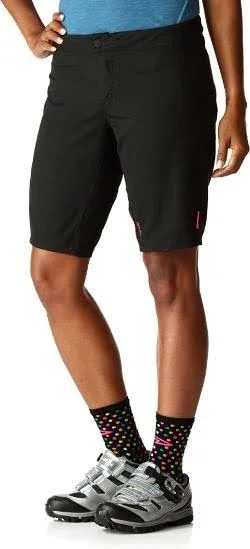 Fox Women's Ripley Shorts, Black/Pink, Large