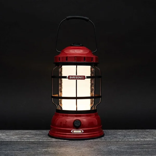 Barebones Forest Lantern, Red