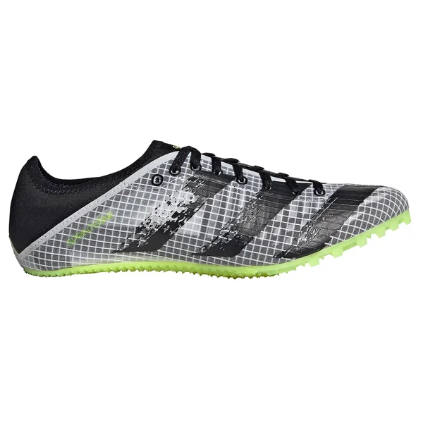 Adidas Sprintstar Mens Running Spikes - White-9.5