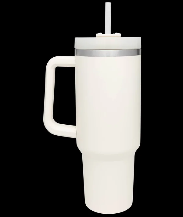Adventure Quencher Travel Tumbler, 40 oz, Stanley Cream