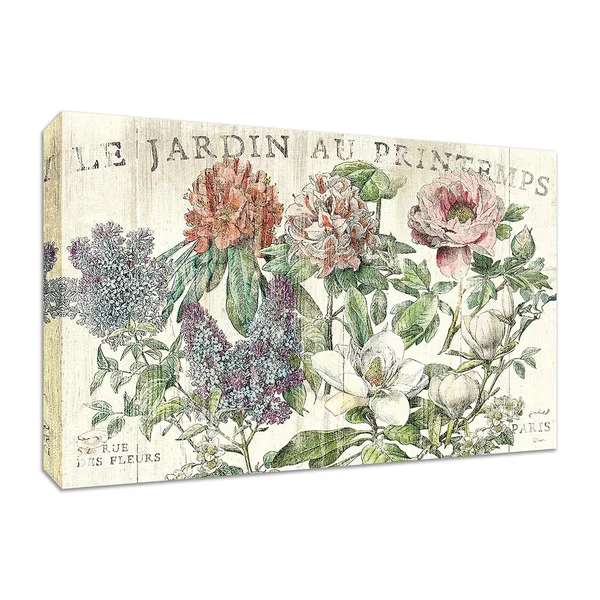 Le Jardin Printemps by Sue Schlabach - 57x22 x 38x22 Fine Art Giclee