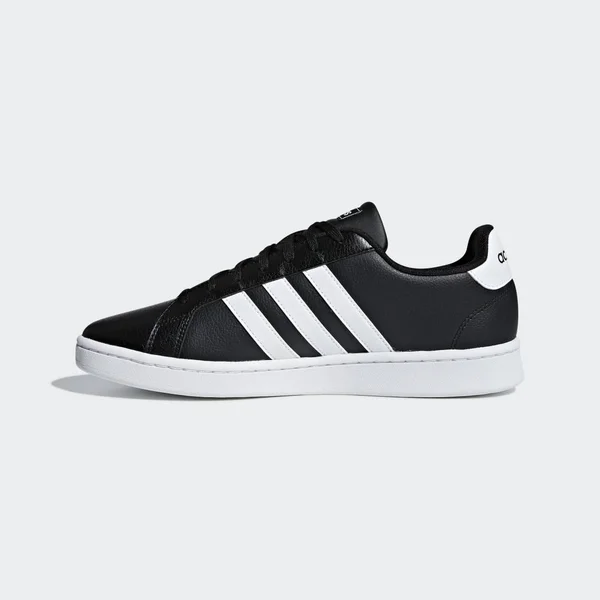 Adidas Men's Grand Court Tennis Shoes Core Black/White, 5.5