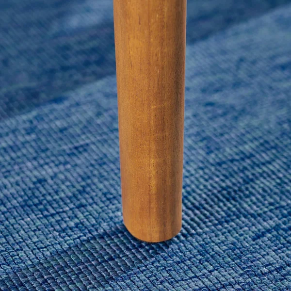 Stanford Outdoor Round Acacia Wood Bistro Table with Straight Legs - T