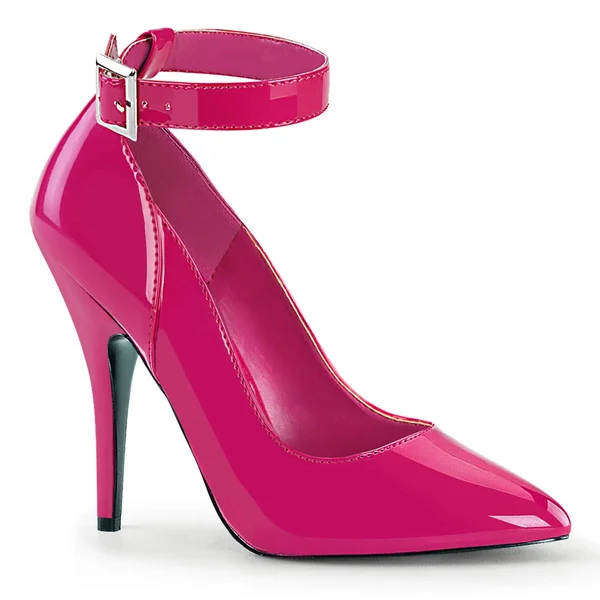 5 inch Heel Seduce-431 Hot Pink Pat 13 - Hot Pink