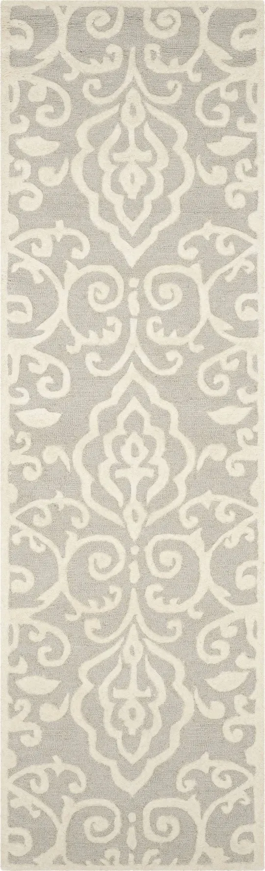 Safavieh Martha Stewart MSR4324A 2&3x22 x 8&0x22 Runner Whetstone Grey Area Rug
