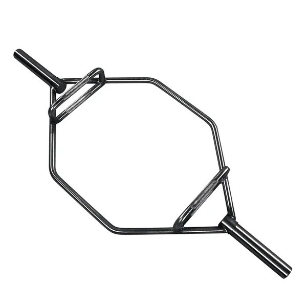 Everyday Essentials Olympic 2-Inch Hex Weight Lifting Trap Bar - 1000-Pound Capacity