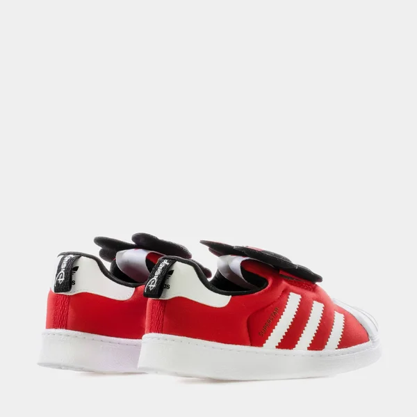 Adidas Disney Superstar 360 Toddler Lifestyle Shoes (Red/White/Black)