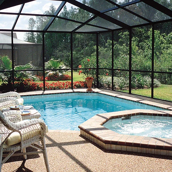 Adfors Premium Pool and Patio Screen - 48x22 x 100&, Charcoal