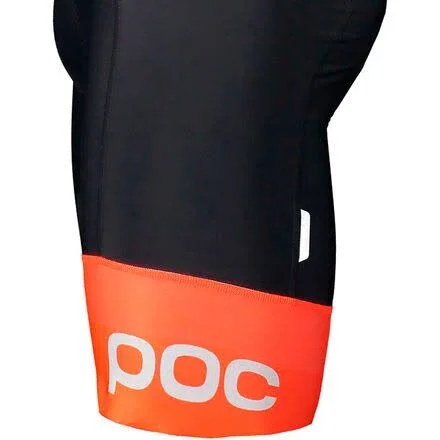 POC Essential Road VPDs Bib Shorts - Uranium Black/Hydrogen White - SML