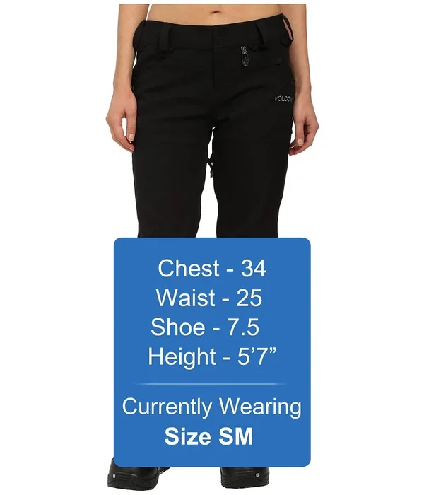 Volcom Species Stretch Pant - Women's Black - XL