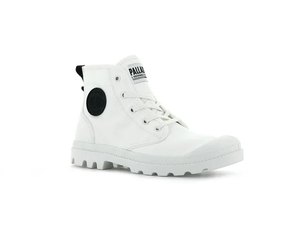 Palladium Boots Womens Pampa Hi Twill Star White