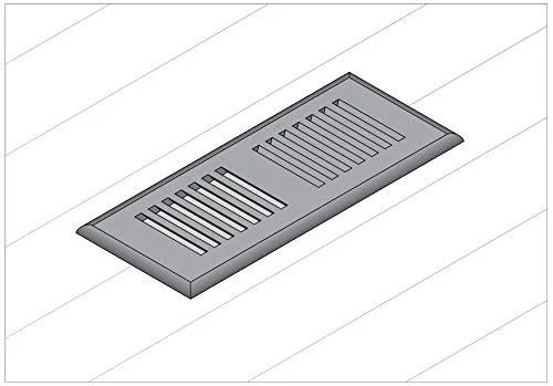 Moldings Online 3667110504 Armstrong Blackened Brown Collection: Prime Harvest Red Oak Surface Mount Vent, Length: 10x22