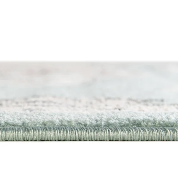 Unique Loom Parker Kokulu Area Rug - Aqua - 7& 10 x 10& 0