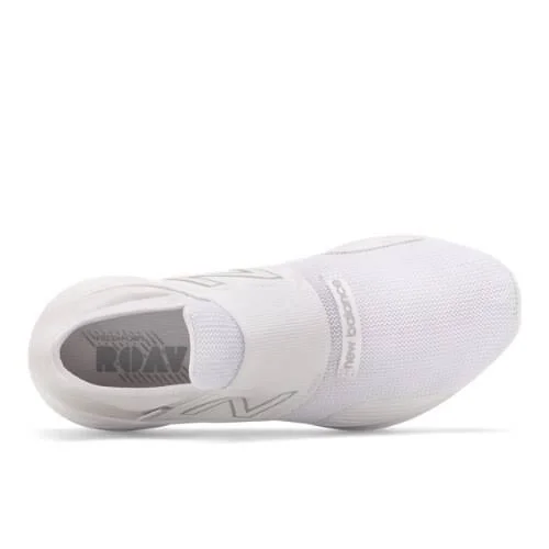 New Balance Kids& Fresh Foam Roav - White/Grey (Size 4)