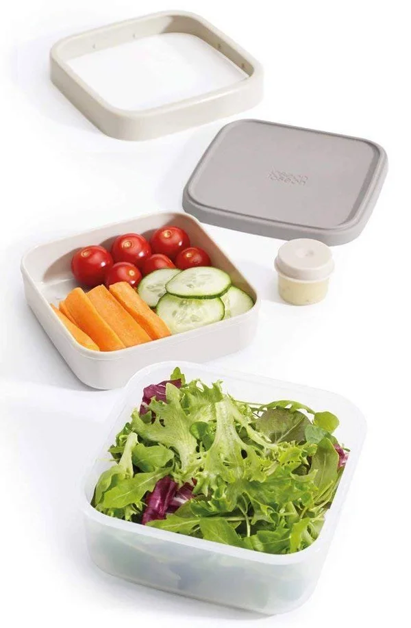 Joseph Joseph - GoEat Salad Box, Grey