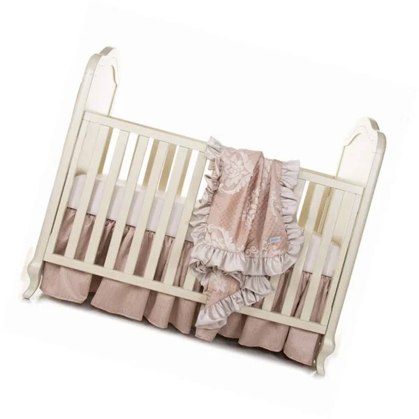 Glenna Jean Angelica 3-Piece Crib Bedding Set Pink