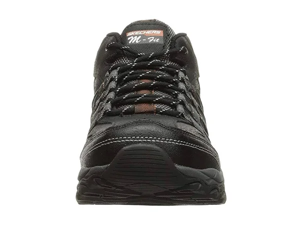 Men's Skechers After Burn Memory Fit Geardo High Top Trainer - Size: 6.5, Black