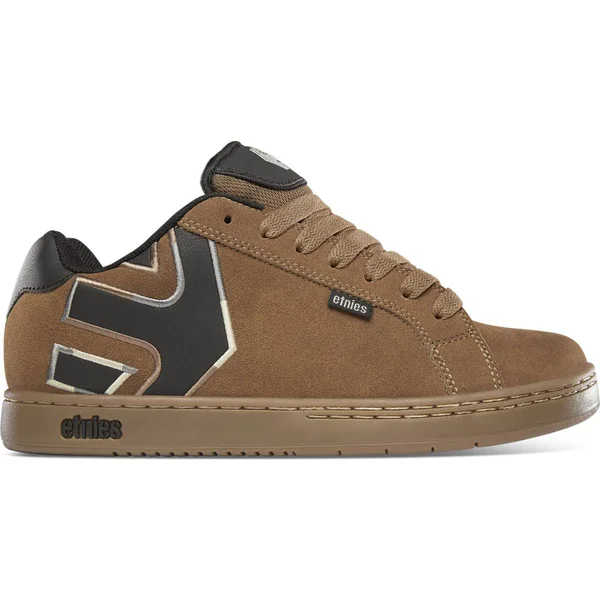 Etnies Men's Fader Brown Navy Gum Shoes 7