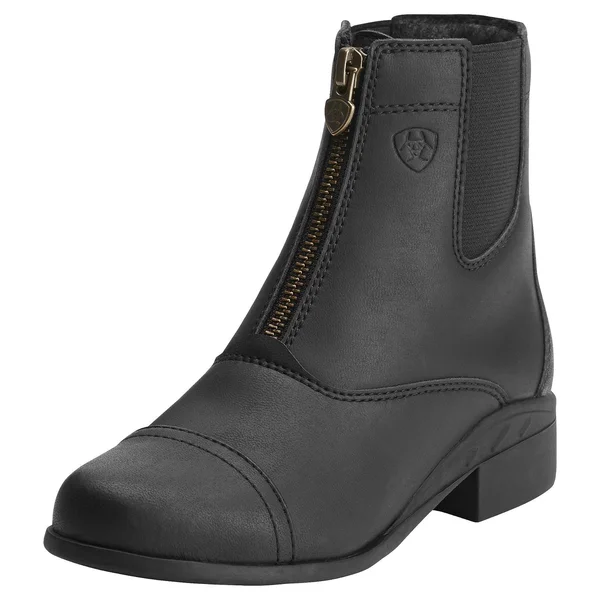 Ariat Kids Scout Zip Paddock Boots 13 Black