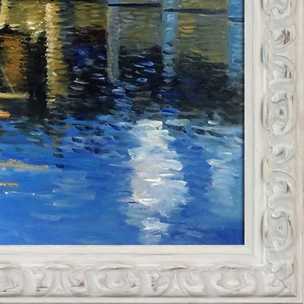 Nordstrom Rack The Road Bridge at Argenteuil by Claude Monet Framed Hand Painted Oil Reproduction on