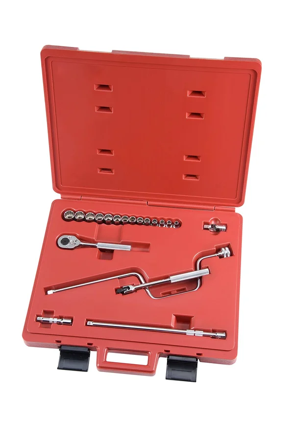Proto J52224 3/8x22 Drive 20 Piece Metric Socket Set - 12 Point