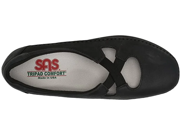 SAS Women's Crissy Nero 6 Wide