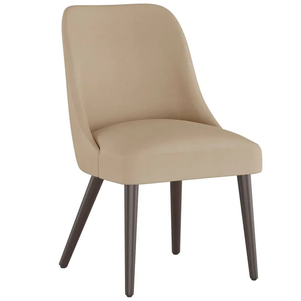 Geller Modern Dining Chair Tan Velvet - Project 62