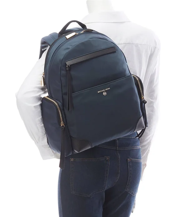 Michael Kors Prescott Large Nylon Backpack - Black
