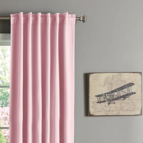 Aurora Home Insulated 72-Inch Thermal Blackout Curtain Panel Pair - 52 x 72