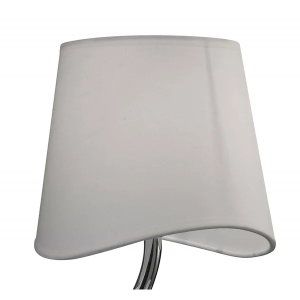 Mantra Lighting 1905 NINETTE 1 Light Table Lamp - Polished Chrome