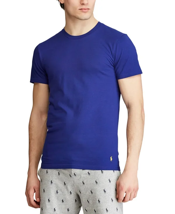Men's Polo Ralph Lauren Classic Fit 3-Pack Cotton T-Shirt - Size Small - none