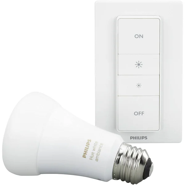 Philips Hue White Ambiance A19 LED Recipe Kit - Adjustable White - 60 Watt