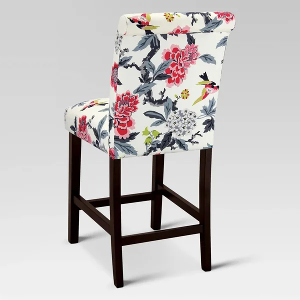 25.5x22 Avington Counter Height Stool Candid Moment Black - Threshold