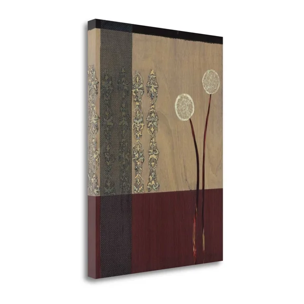 Tangletown Fine Art Dandelions I by Gina Miller, Giclee Print on Gallery Wrap Canvas, 35x22x47x22