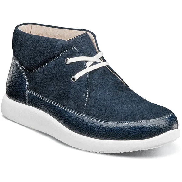 Stacy Adams Shoes Buckley Chukka Navy 53437-410 - 8