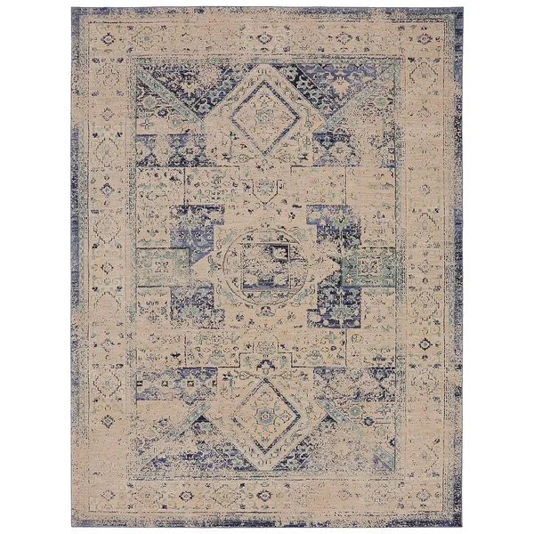 Karastan Cosmopolitan Santee Indigo 2& x 3& Area Rug
