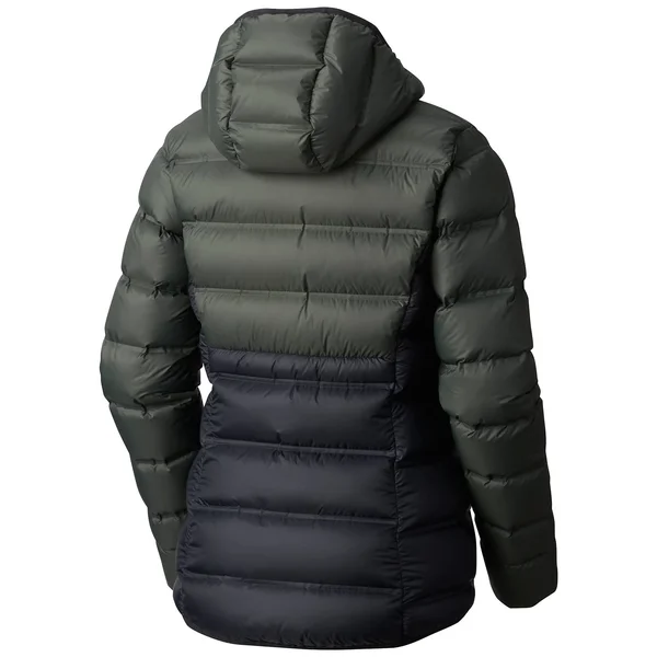 Columbia Women's Explorer Falls Hooded Jacket - Small - Black - Gravel