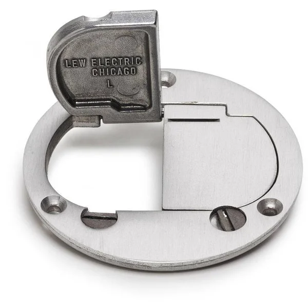 Lew DFB-LR-A Dual Hinged Cover for Duplex - Aluminum