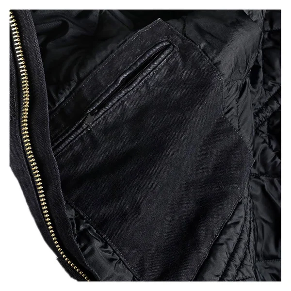 Carhartt Men's Black Sandstone Traditional Coat