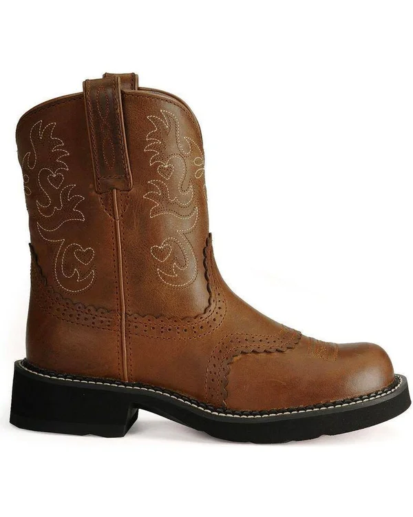 Ariat Womens Fatbaby Saddle - Russet Rebel