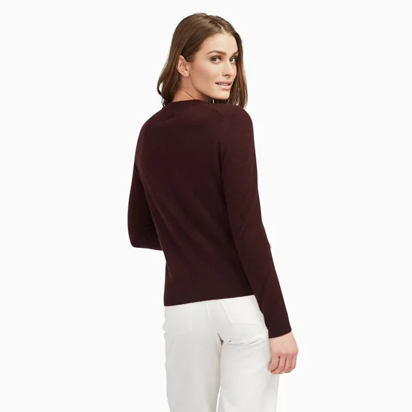 The Essential Cashmere Sweater Womens Lilac - Xxs by NAADAM